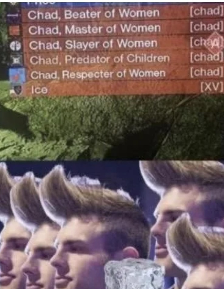 Chad ice - meme