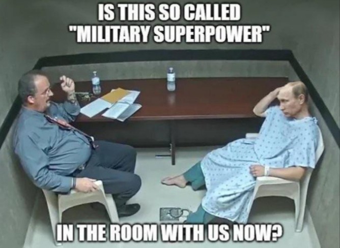 A military of surplus - meme