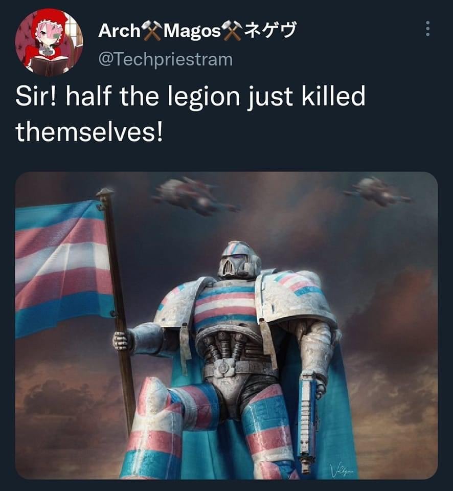 ¡Señor la mitad de la legión acaba de suicidarse! - meme