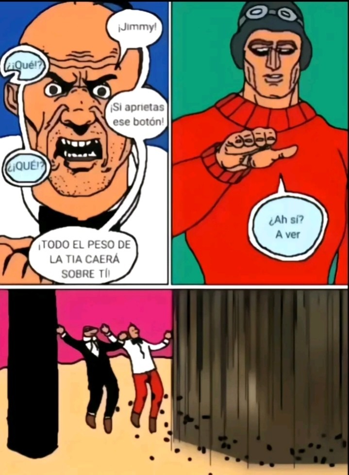 Todo el peso de la TIA caera sobre ti - meme