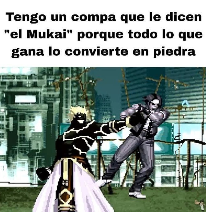 Tengo un compa que le dicen el Mukai - meme