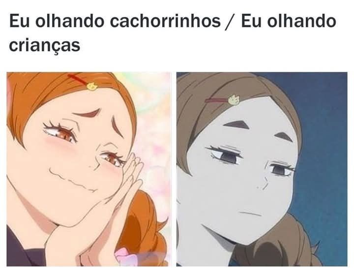 Cachorros vs Crianças - meme