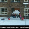 Kids work together