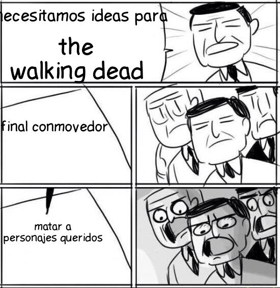 The walking dead - meme