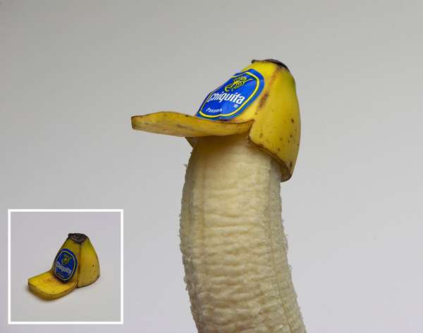 banana hat - meme
