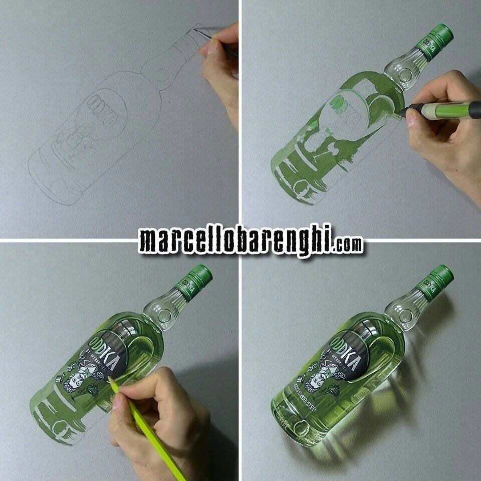 Awesome Vodka bottle painting - meme