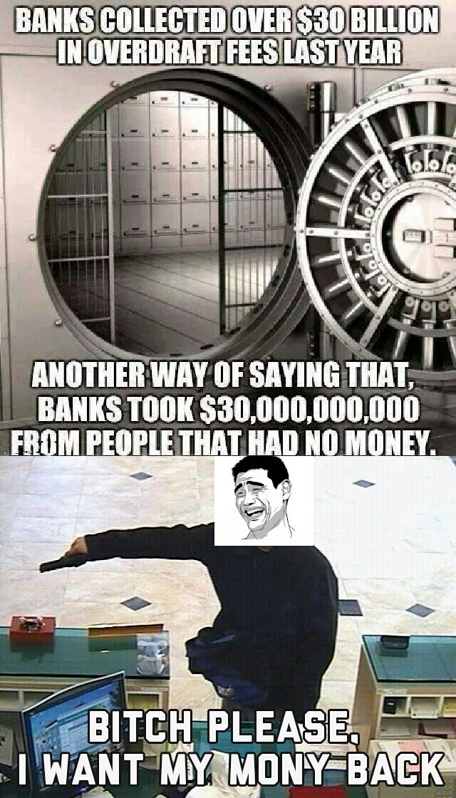 Greedy Banks... - meme