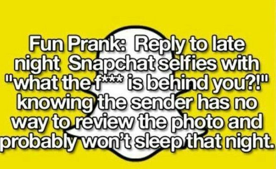 Funny Snapchat prank - meme