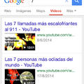 Típico buscar 7 en Google y que salgan los vídeos de dross
