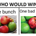 One Bad Apple Spoils The Bunch