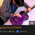 Fingering her G string