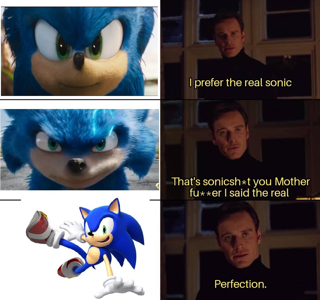 The new sonic is actually good - meme