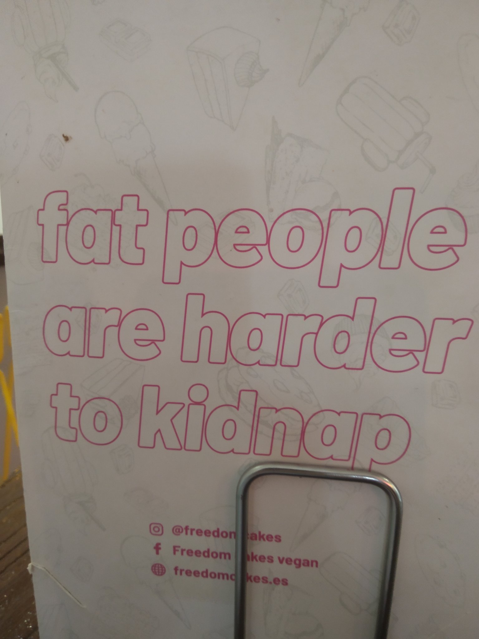 Las personas gordas son más difíciles de secuestrar - meme
