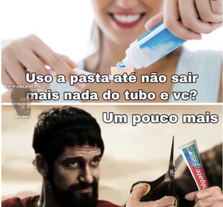 Só um pouco - meme