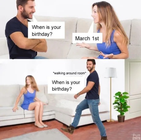 When is your birthday meme