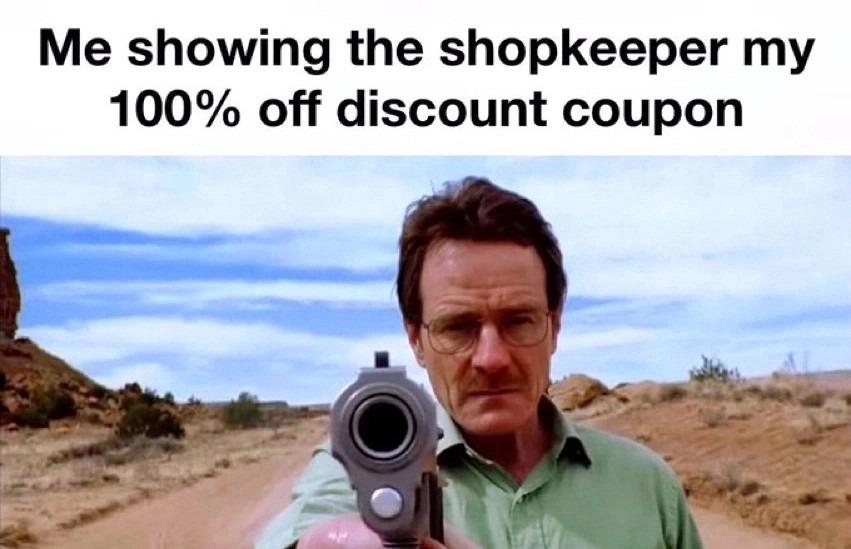 Discount - meme