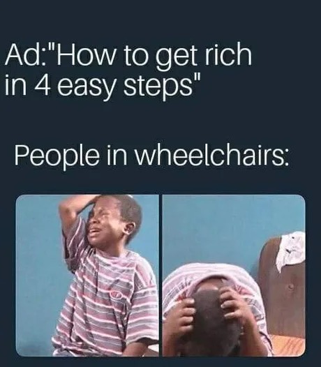 How to get rich - meme