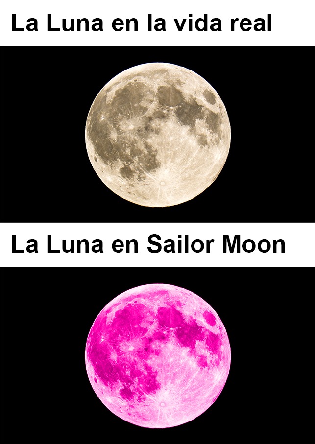 Tinte rosa de Sailor Moon - meme