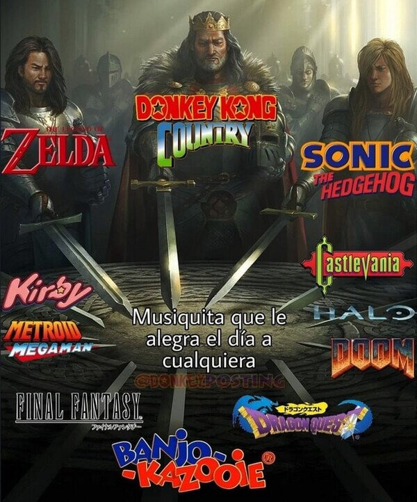 Múisca de videojuegos bien chida - meme