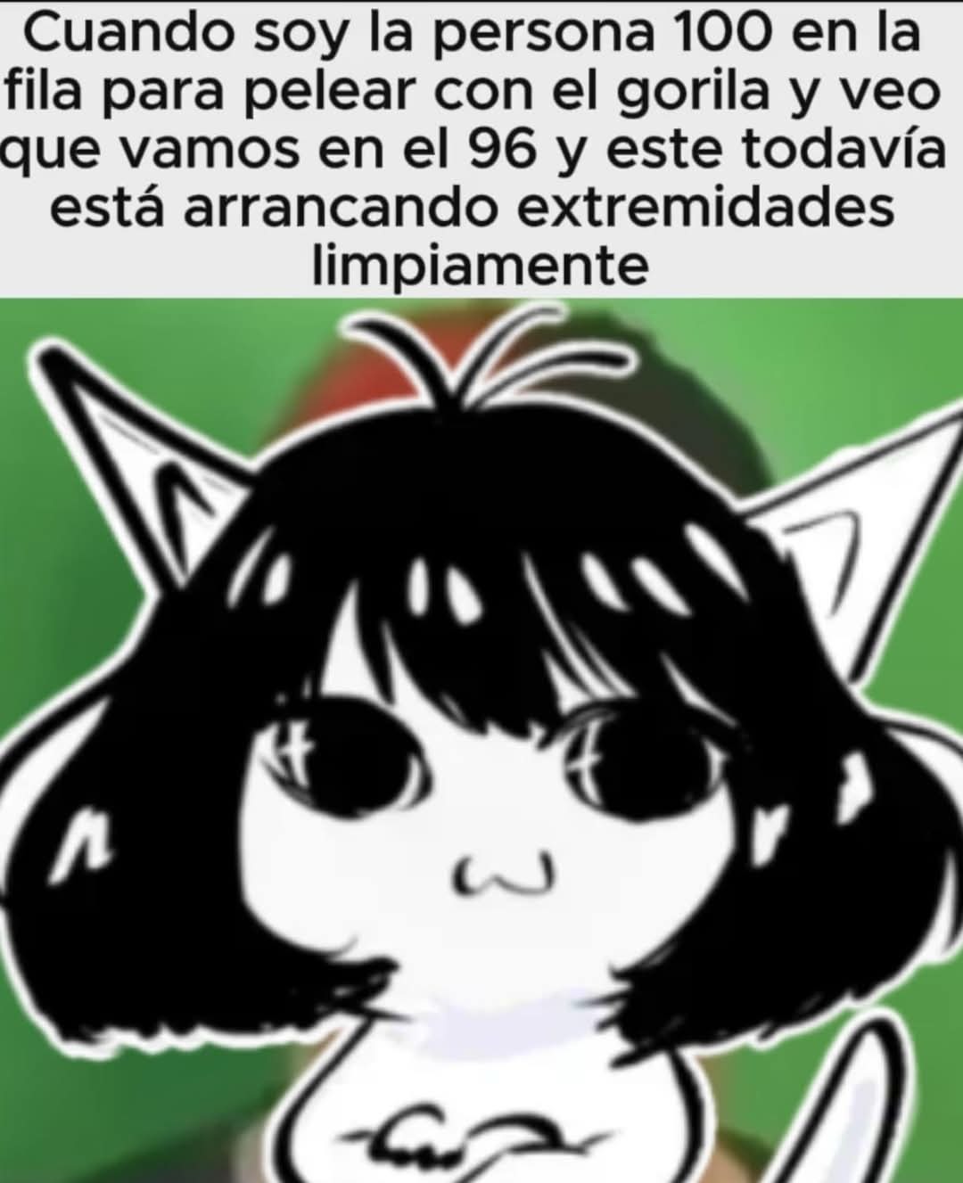 Siento que evidente quien gana - meme