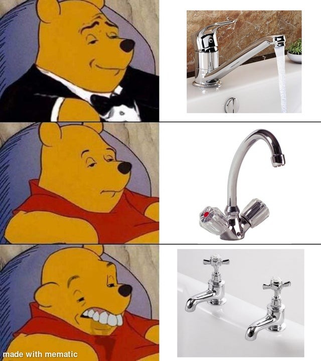 These taps are still used - meme