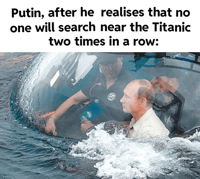 Putin is on the way - meme