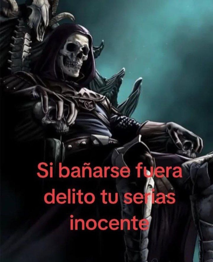 Si bañarse fuera delito tú serías ciudadano ejemplar - meme