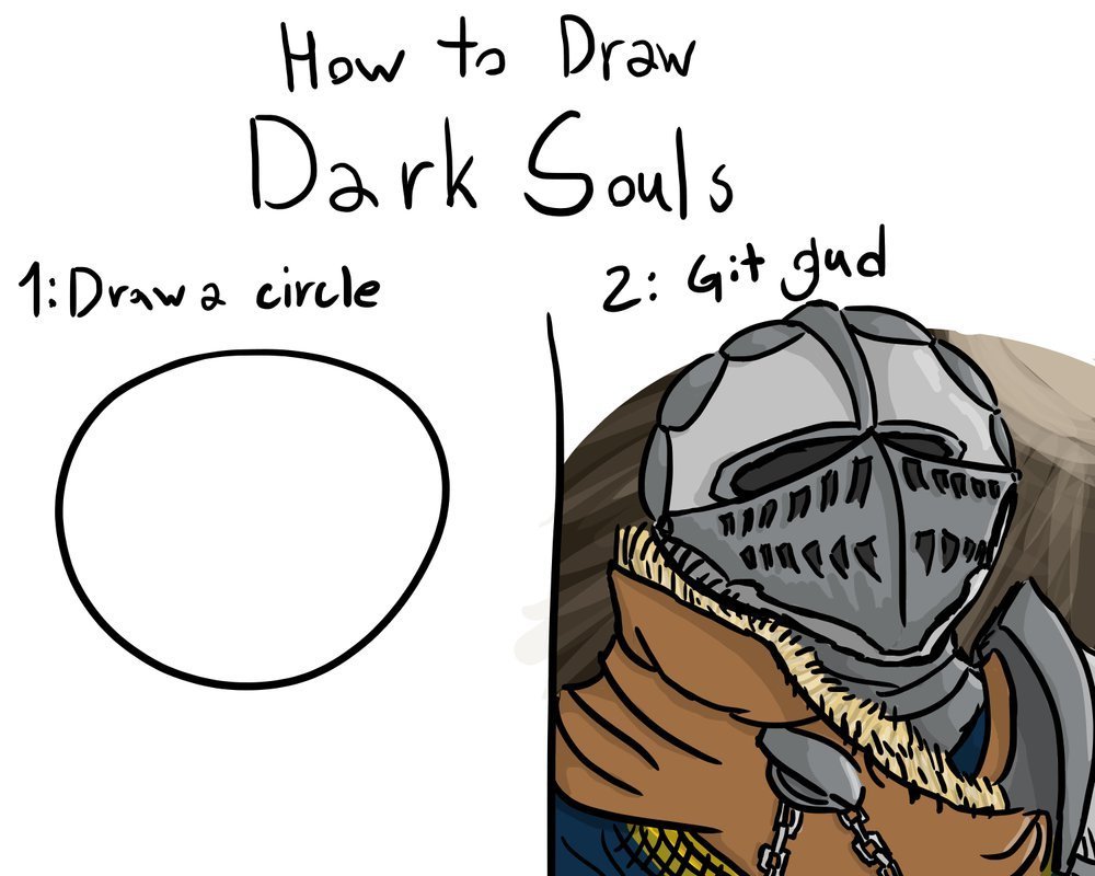 Git Gud  Dark souls meme, Dark souls funny, Funny gaming memes