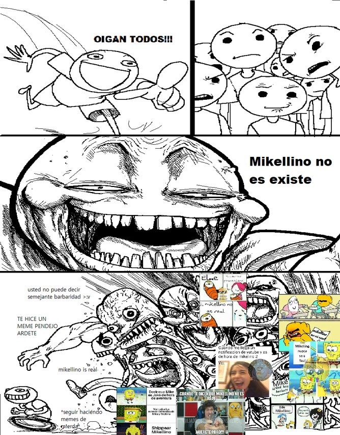 No busquen Mikellino memes en google