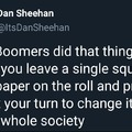 I love boomers 