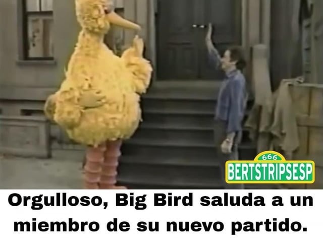 Big Bird nazi - meme