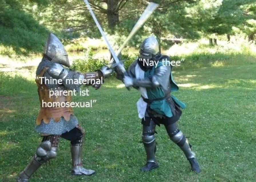 Nay thee - meme