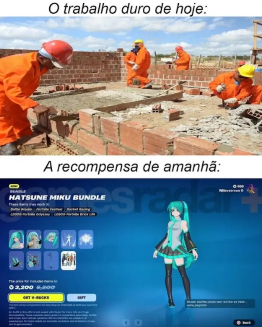 Recompensas - meme