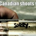 When a Canadian shoots someone
