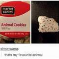 Animal cookies, what's your favorite?