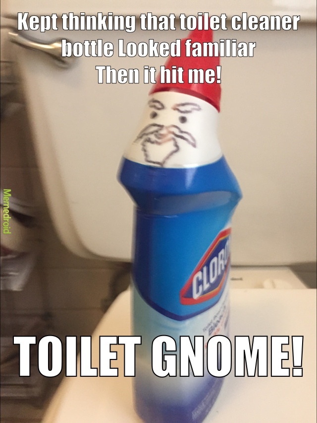 Toilet Gnome - meme