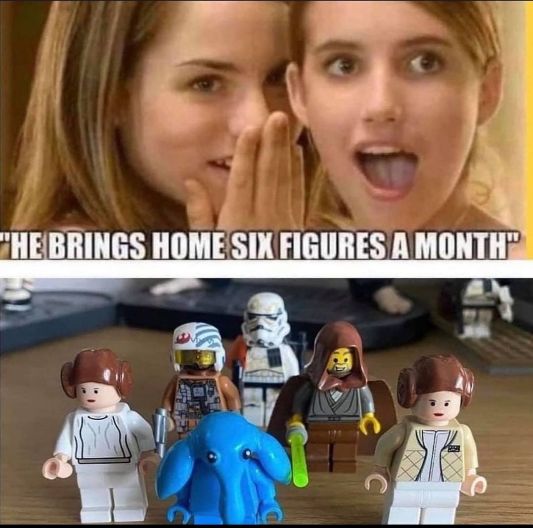 No such thing as a Lego addiction - meme