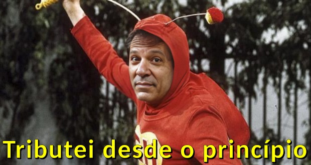 Tributei desde o princípio - meme