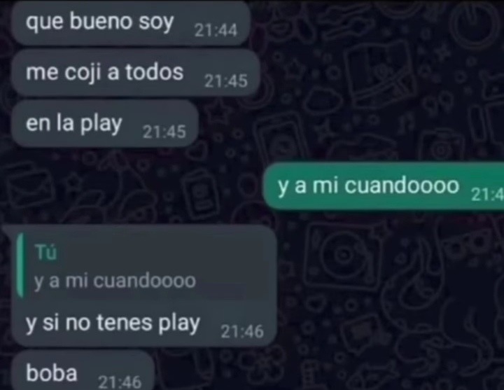 Lo vi en ig, no c si ya lo subieron aca - meme