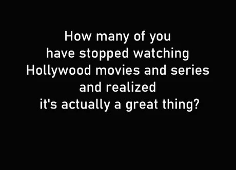 Hollywood movies - meme