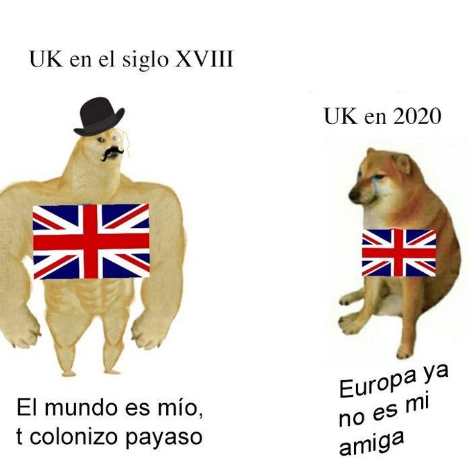 Los británicos cayeron muy bajo - meme