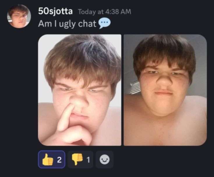 chat soy feo - meme