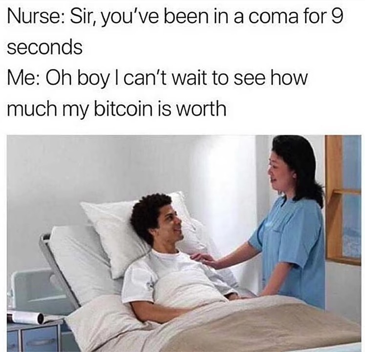 Is bitcoin really that volitial? - meme