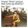 3rd comment will be raped by Ronald McDonald