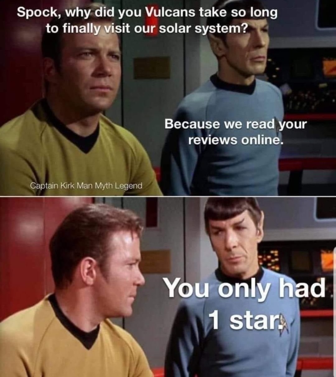 Star Trek Yelp - meme