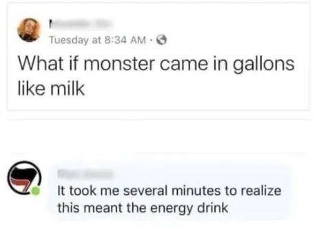 milk monster - meme