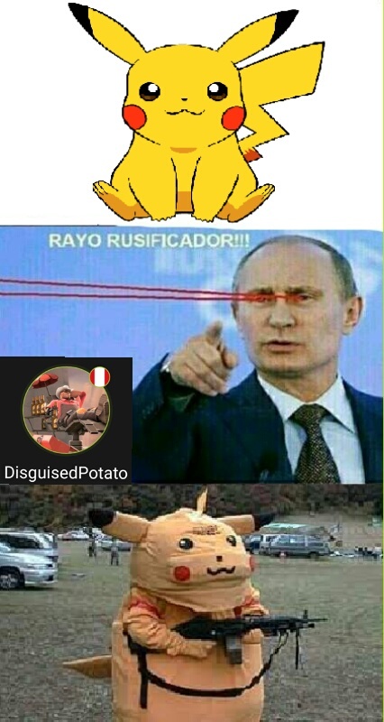 Rayo Rusificador - meme