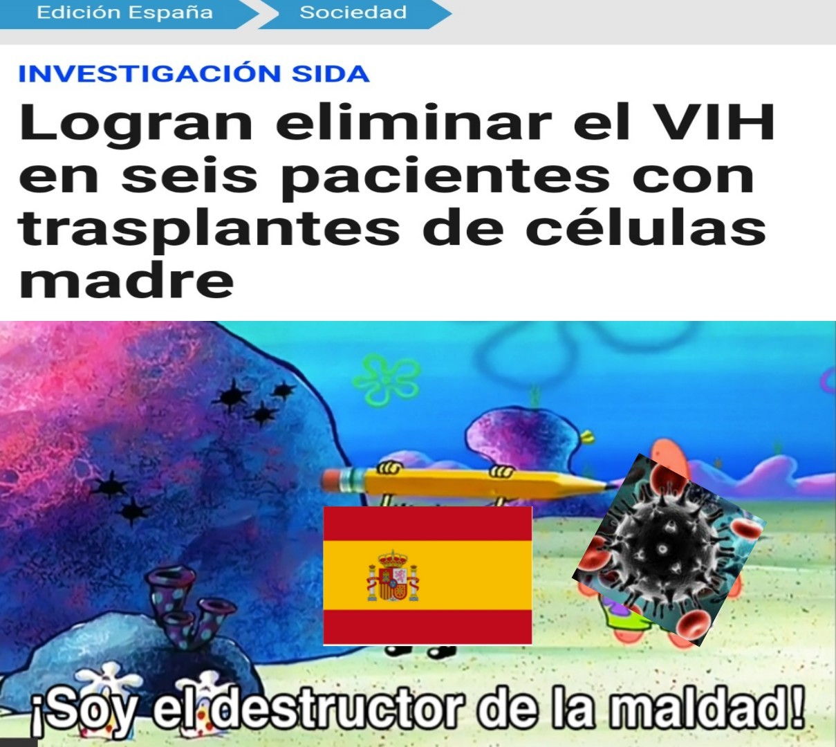 Científicos españoles - meme