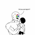 Everytime Google detects a hacker!