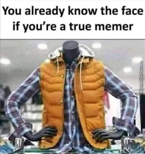 we all know the face - meme